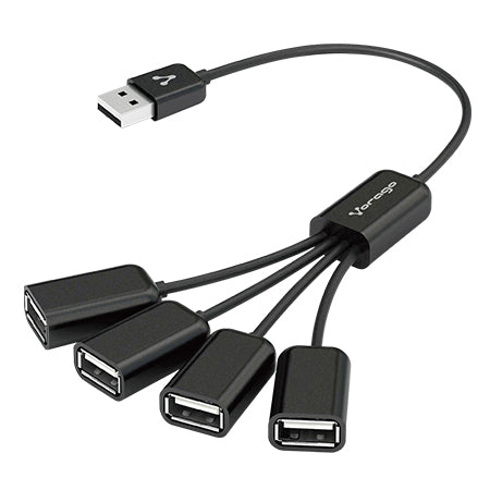 HUB Vorago HU-101, 4x USB, 1m