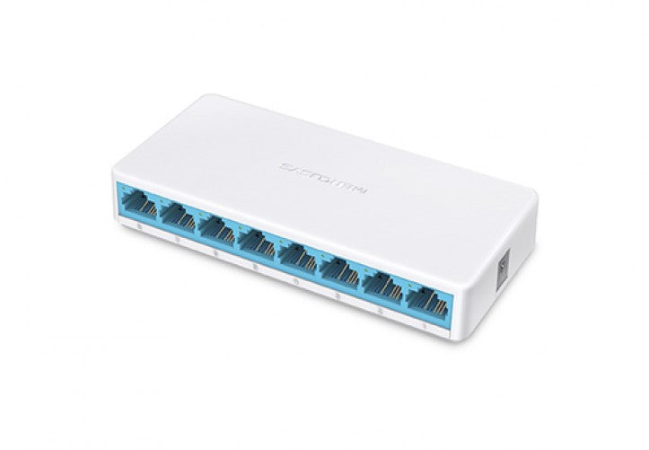 Switch Mercusys MS108, 8 Puertos Ethernet 10/100Mbps, 1.6 Gbit/s