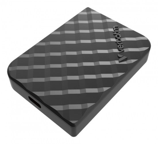 SSD Externo Verbatim Mini DIamond, 512GB, USB-C 3.2, 1000 MB/s, 1000 MB/s, Negro