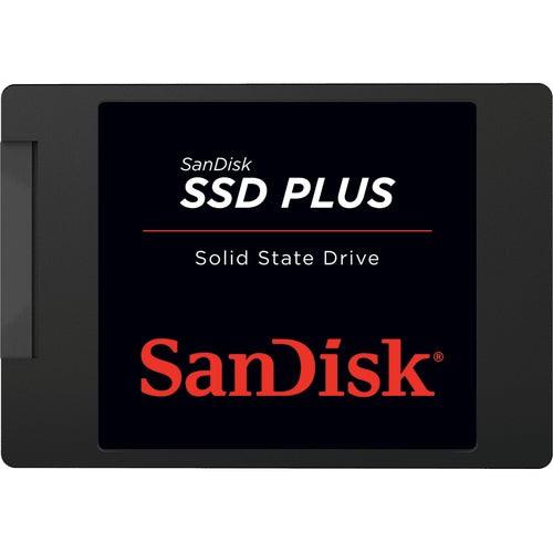 SSD SanDisk Plus, 1TB, 2.5", SATA III, Lectura 535MB/s, Escritura 350MB/s, Negro