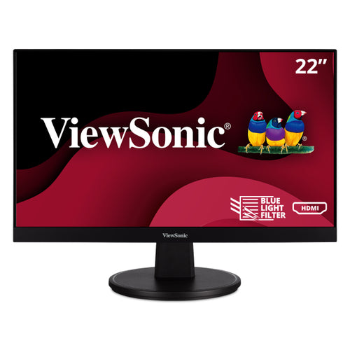 Monitor Viewsonic VA2247-MH 21.5", Full HD, 5ms, 75Hz, Panel MVA, bocinas integradas, FreeSync, Negro