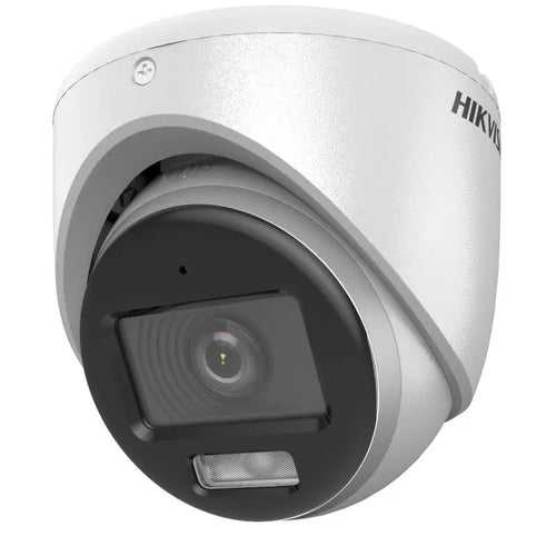 Camara Hikvision CCTV, Domo, 2MP, ColorVu, IR 20m, Exterior, IP67, Microfono, Dual light, Vision nocturna
