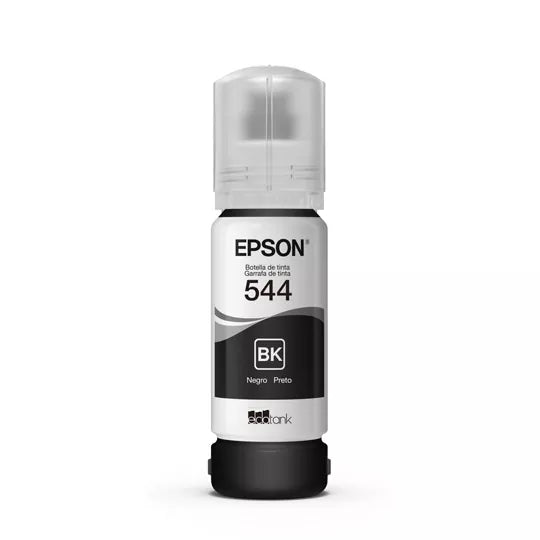 Botella de Tinta Epson Ecotank 544 Color negro 65ml