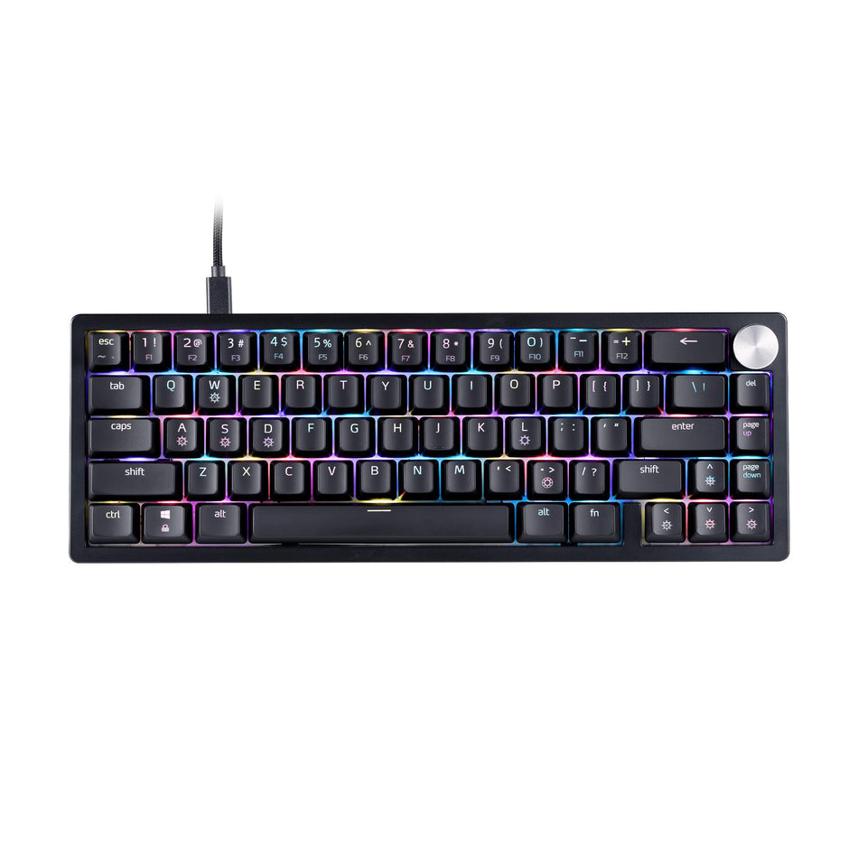 Teclado Gamer XPG Sorcerer Mini LED RGB 65%,  Mecanico, MLX Red, Alambrico, USB, Negro, Espanol