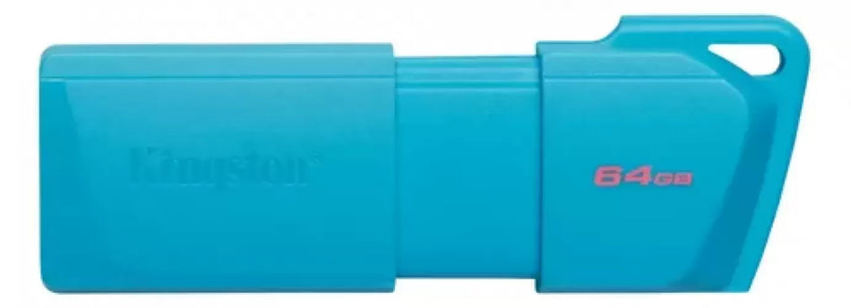 Memoria Usb Kingston DT Exodia, 64Gb, USB 3.2, Color Azul