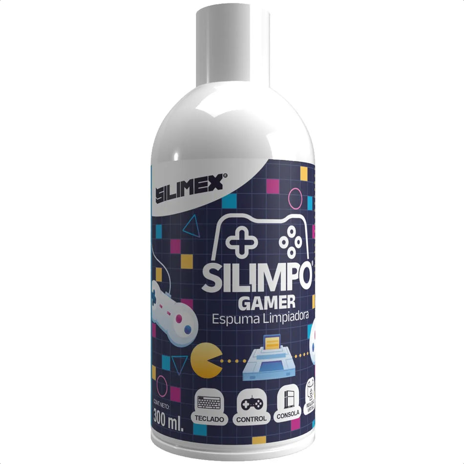 Espuma Limpiadora Gamer Silimex, 300ml, Para Exteriores de PC