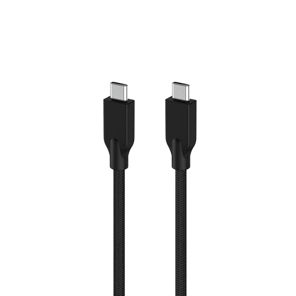 Cable USB Genius, USB-C a USB-C, USB 3.0, 5 Gbps, 150cm, Negro