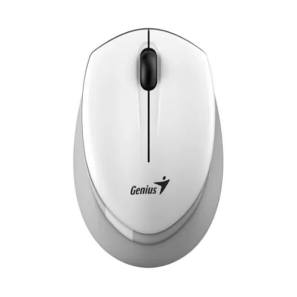 Mouse Optico Inalambrico Genius NX-7009, BlueEye, 1200Dpi, Usb 2.4Ghz, Color Blanco/Gris