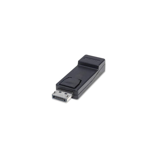 Adaptador Manhattan DisplayPort Macho 1.1 a HDMI Hembra, 1080p, 60Hz, Color Negro