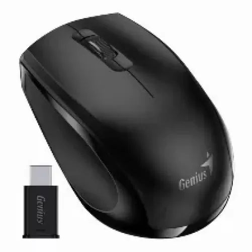Mouse Genius NX-8006S BlueEye, 3 Botones, 1200 DPI, RF inalambrico, 10 m, Negro
