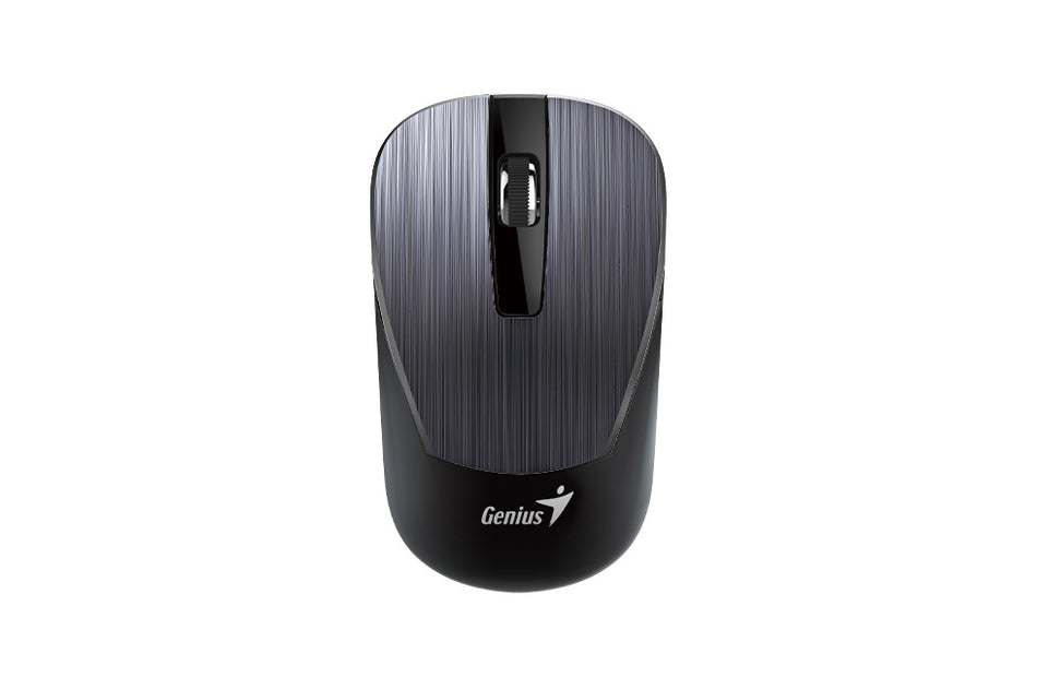 Mouse Optico Genius NX-7015 Inalambrico, BlueEye 1200Dpi, USB 2.4Ghz, Gris/Negro