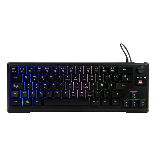 Teclado Gamer Vorago KB-506 RGB, Alambrico, Anti-Ghosting, USB, Negro