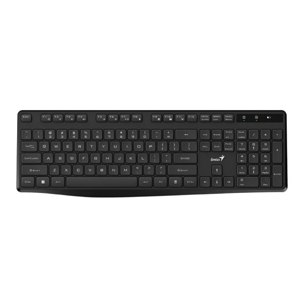 Teclado Inalambrico Genius KB-7200, 2.4 GHZ, Espanol, USB, Negro