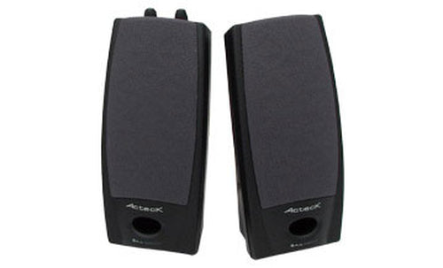 BOCINAS ACTECK AX-2500 300W PMPO NEGRO