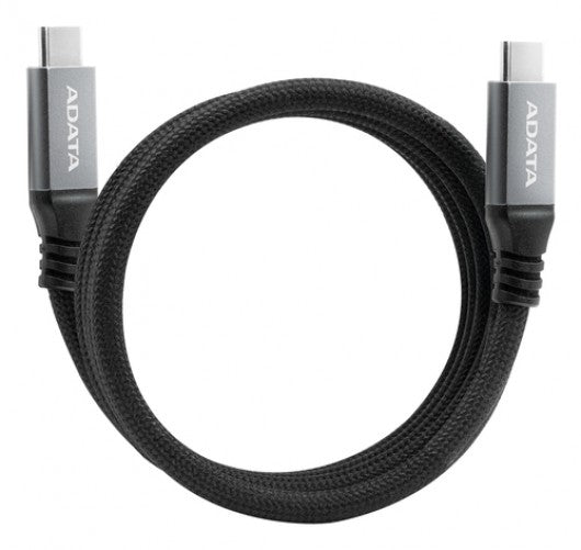 Cable ADATA Magnetico USB-C a USB-C, 10Gbps, 1M, Negro