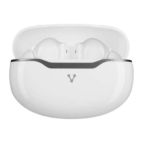 Audifonos Inalambricos Vorago, Microfono Integrado, USB Tipo C, BT 5.4, Blanco, Hasta 18 Hrs