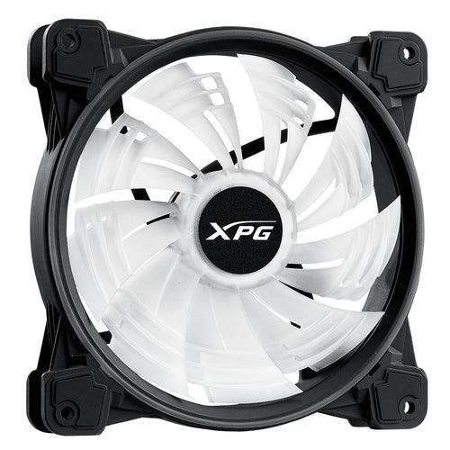 Ventilador XPG HURRICANE140ARGBPWM-BKCWW, 140 mm, 1800 RPM Max, LED Azul, Verde, Rojo
