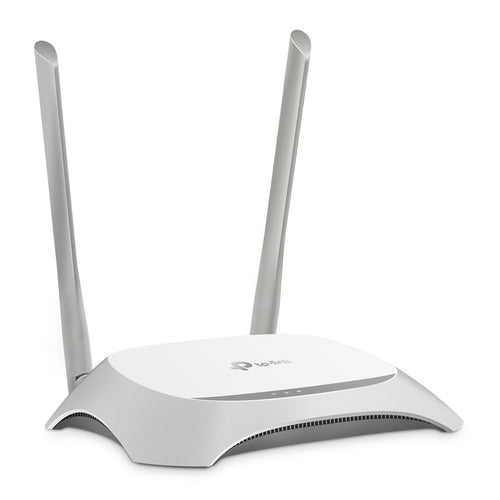 Router TP-Link TL-WR840N 2 Antenas 5dBi, 2.4 GHz, 4 Puertos, 300 Mbit/s, Blanco/Gris
