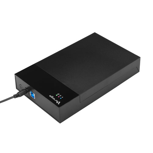 Gabinete Enclosure Vorago HDD-303, 2.5-3.5", SATA, USB, Negro