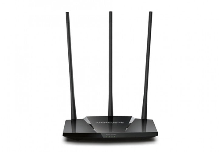 Router Inalambrico Mercusys MW330HP, tres antenas, 7 dBi, 300Mbps, color negro