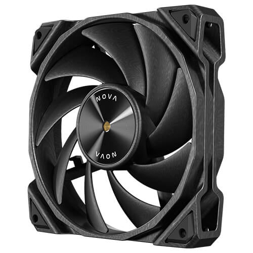 Ventilador Antec Nova 120, 12 cm, PWM, Negro