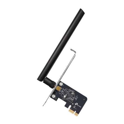 Tarjeta de red PCIe TP-LINK AC600 inalambrica de doble banda 433Mbps 5GHZ y 200Mbps 2.4GHZ