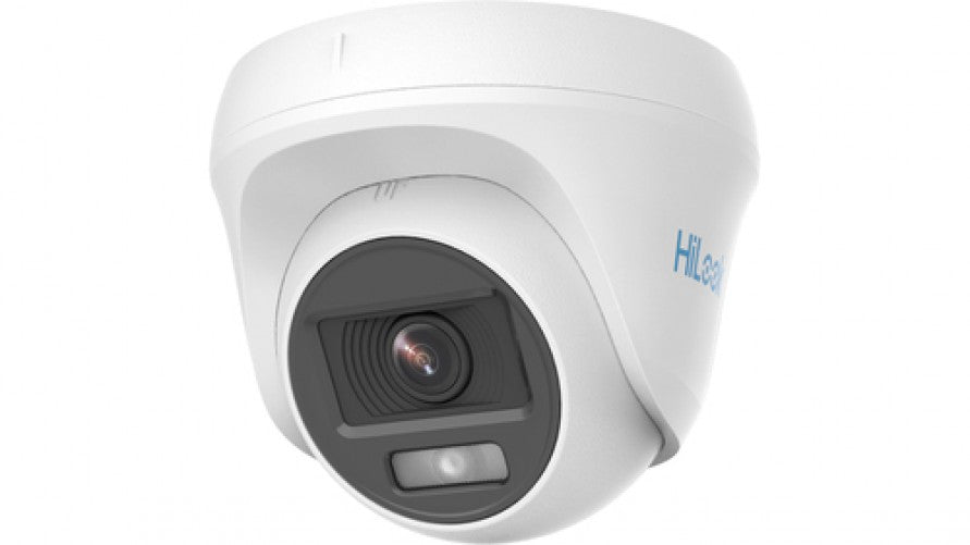 Camara Hilook CCTV, Domo, 2MP, ColorVu, IR Luz 20m, Interior