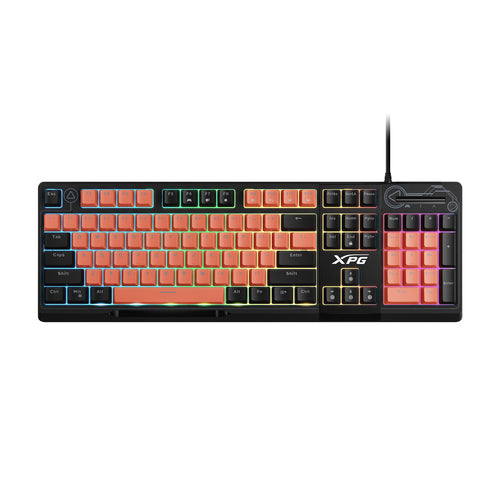Teclado XPG SEEKER MERA EDITION Ingles, USB, RGB, Negro