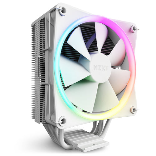 Disipador NZXT T120 RGB, 120mm, AMD/Intel, 1800RPM, Blanco