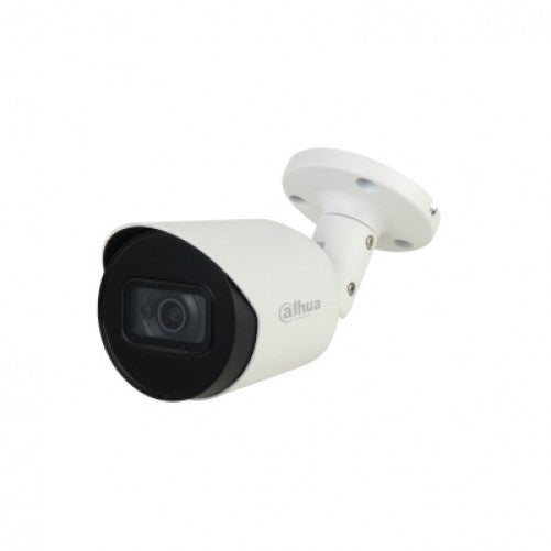 Camara Dahua CCTV, Bala, 8MP 4K, IR 30m, Exterior, IP67, Microfono, Metal