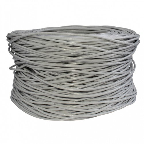 Bobina Xcase UTP Cat6, 305 Metros .50mm, 8 Hilos, Color Gris