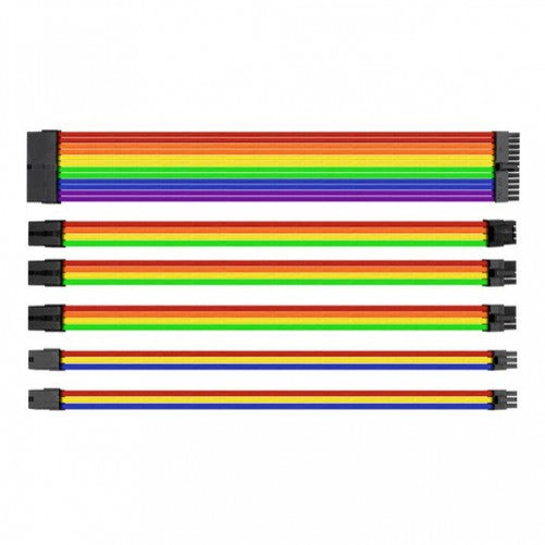 Cables thermaltake para fuente de poder, ATX/EPS/8-pin PCI-E/6-pin PCI-E, Multicolor