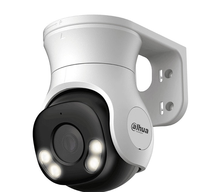 Camara Dahua PT CCTV, Domo, 5MP, Full Color, Exterior, IP66, Microfono, Vision Nocturna