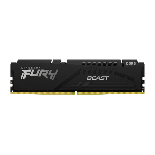 Memoria Ram Kingston FURY Beast 16GB DDR5, 5200 MHz, 288-pin DIMM, Negro