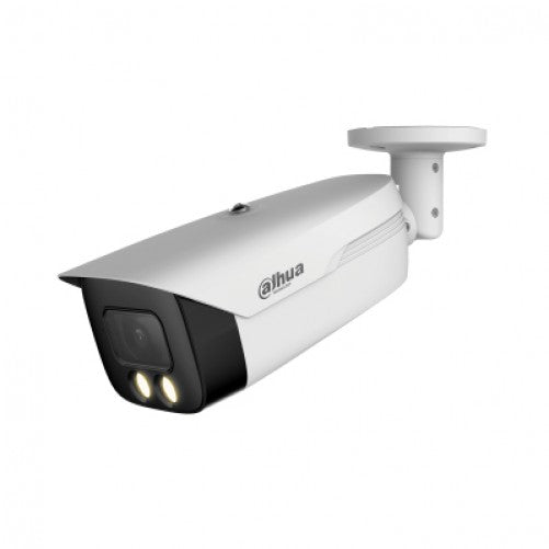 Camara Dahua CCTV, Bala, 5MP, Full color, IR Luz 50m, Exterior, IP67, Microfono, Starlight