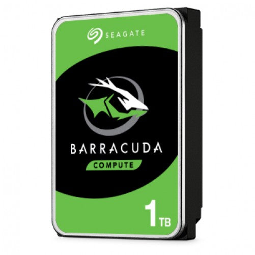 Disco Duro Seagate Barracuda 1TB, SATA III, 6Gbps, Cache 256MB, 7200RPM, 3.5"