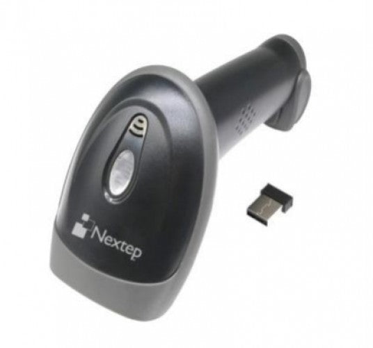 Lector de Codigo de Barras y QR Nextep, Inalambrico, Negro, (NE-503I)