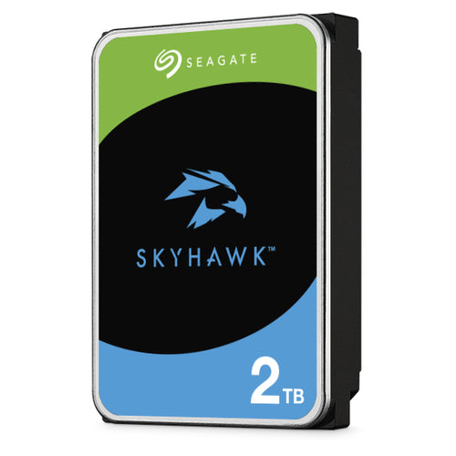 Disco Duro Seagate SkyHawk 2TB, SATA III, 6 Gbit/s, Cache 256MB, 5400RPM, 3.5"