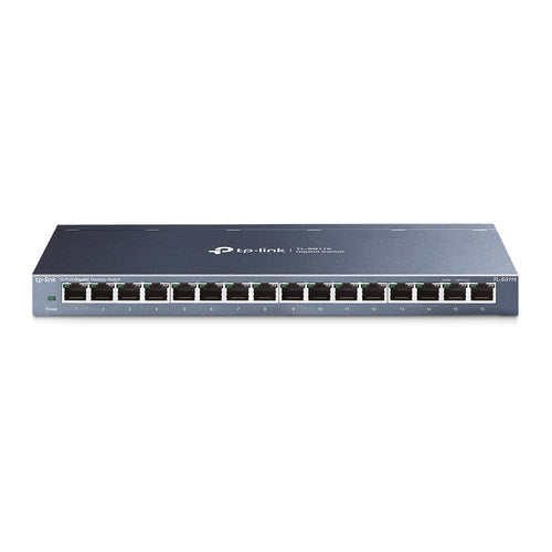 Switch TP-LINK 16 puertos, Gigabit Ethernet 10/100/1000, No administrable