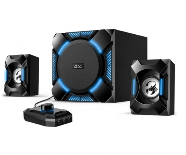 Bocinas Genius GX GAMING SW-G2.1 con Subwoofer, 3.5mm, 36w RMS, Negro