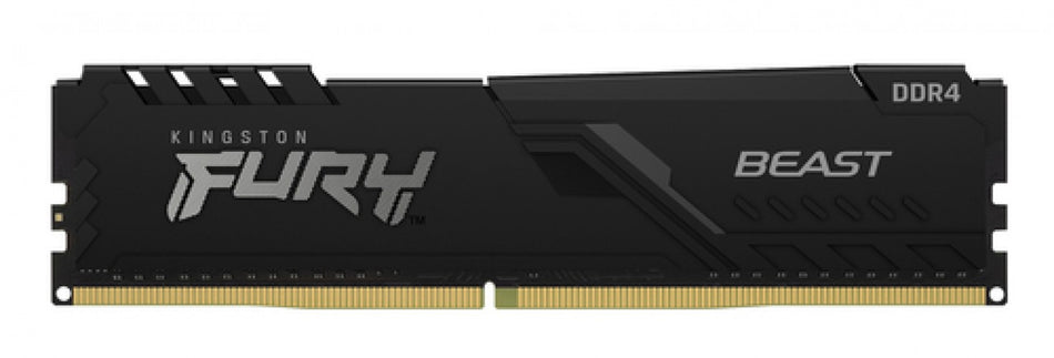 Memoria RAM DIMM Kingston FURY Beast 16GB DDR4, 3600MHz, Color Negro