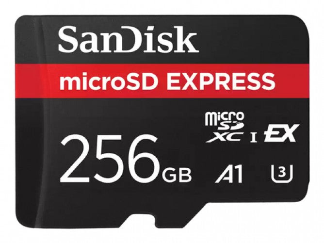 Memoria Micro SDXC Express SanDisk 256 GB, 880 MB/s, Escritura 650 MB/s, Compatible con Nintendo Switch 2