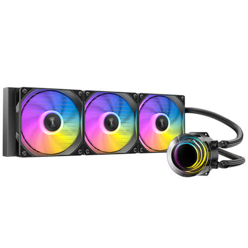 Sistema De Enfriamiento Liquido Antec Vortex Lum 360 ARGB, AMD/INTEL, 1800 RPM, Negro