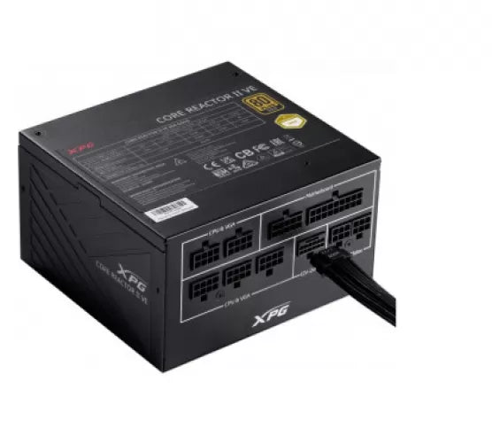 Fuente De poder XPG CORE REACTOR II VE, 650W, Modular, 80 Plus Gold, ATX 3.1, Negro