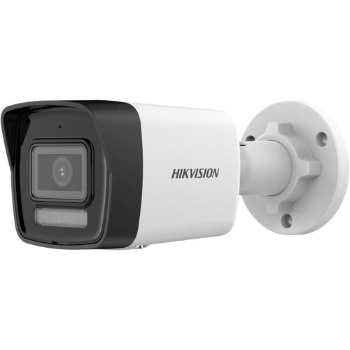 Camara Hikvision IP, tipo bala, 4MP, ColorVu, IR 30M, Exterior, IP67, Microfono, Dual Light