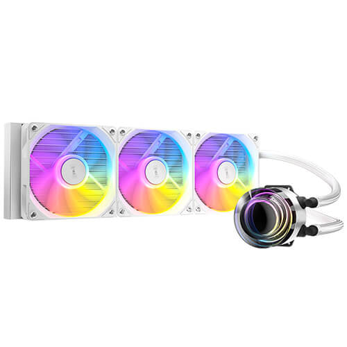 Sistema De Enfriamiento Liquido Antec Vortex Lum 360 ARGB, AMD/INTEL, 1800 RPM, Blanco