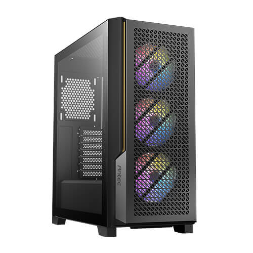 Gabinete Antec P20C ARGB, Midi Tower, E-ATX, ATX, Micro-ATX, Mini-ITX, 3x Ventiladores, Negro