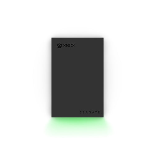Disco Duro Externo Seagate Game Drive 2TB, para XBOX, USB 3.0, LED color verde, Negro