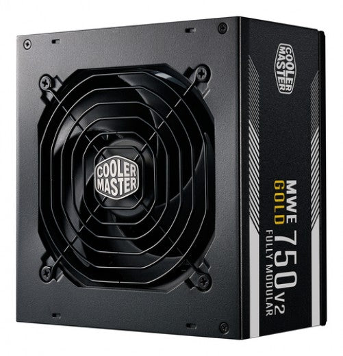 Fuente de Poder Cooler Master MWE 750 V2 3.0, 750w 80 Plus Gold, Full Modular, Negro