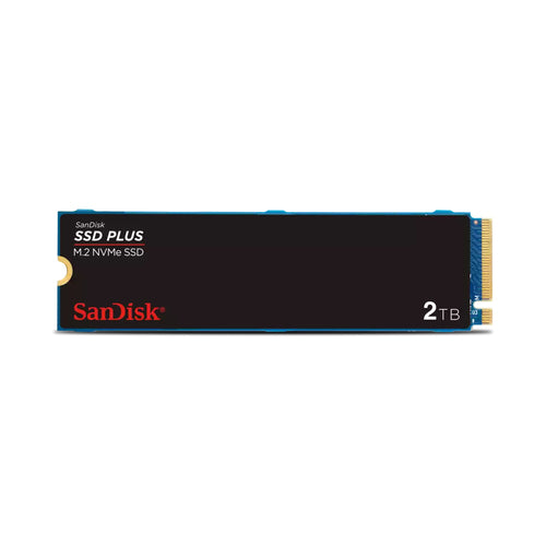 SSD SanDisk Plus NVMe, 2TB, M.2, 3200 MB/s, PCI Express 3.0